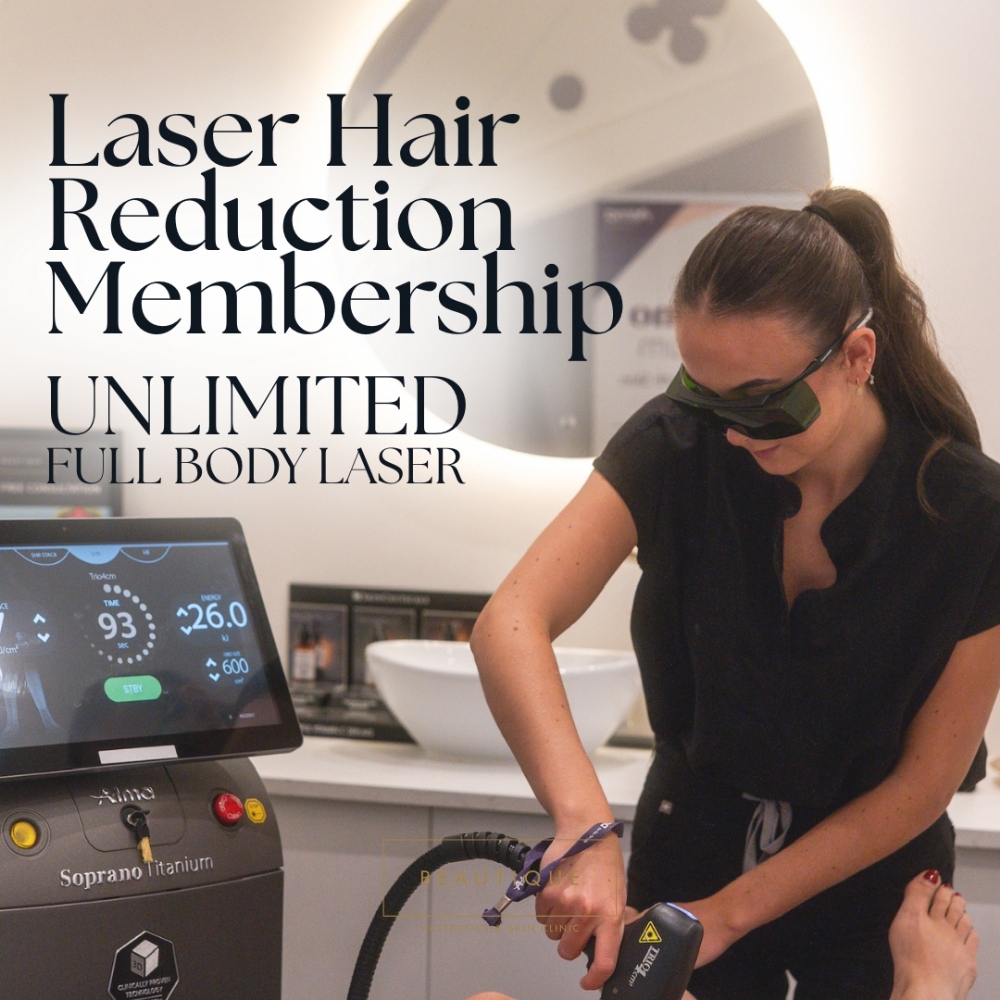 Unlimited Laser Hair Reduction Memership
