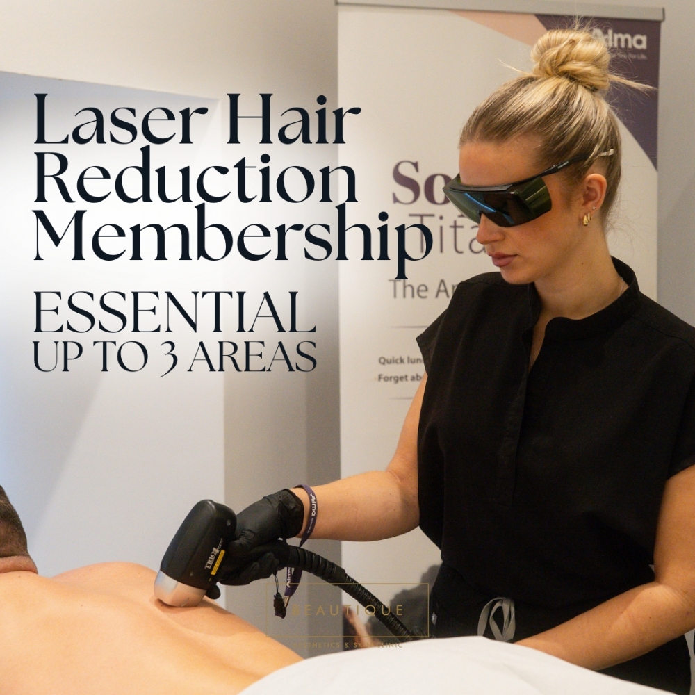 Essential Laser Hair Reduction Membership